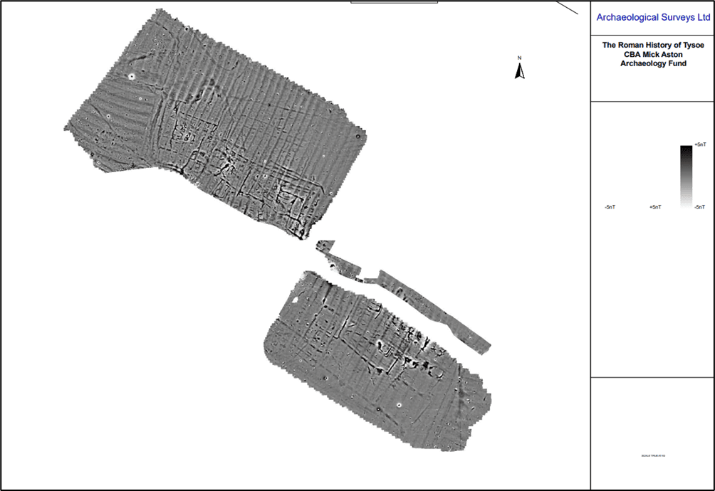 Magnetometry results from Hopkins Farm