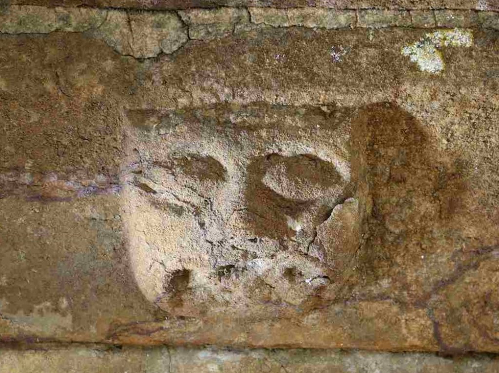 Eroded stone sculpture