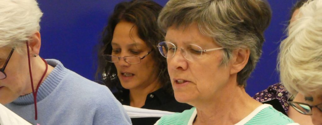 CCOTS choir - choristors singing