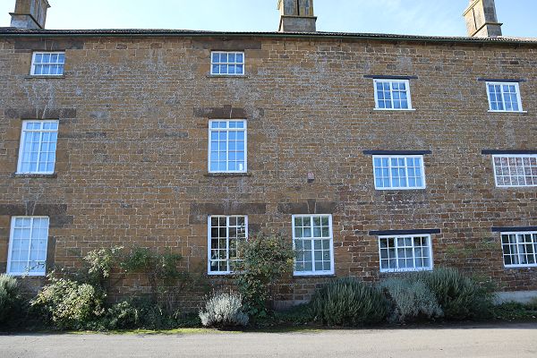Very large stone house