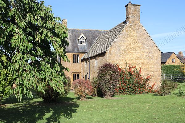 Large stone farmhouse