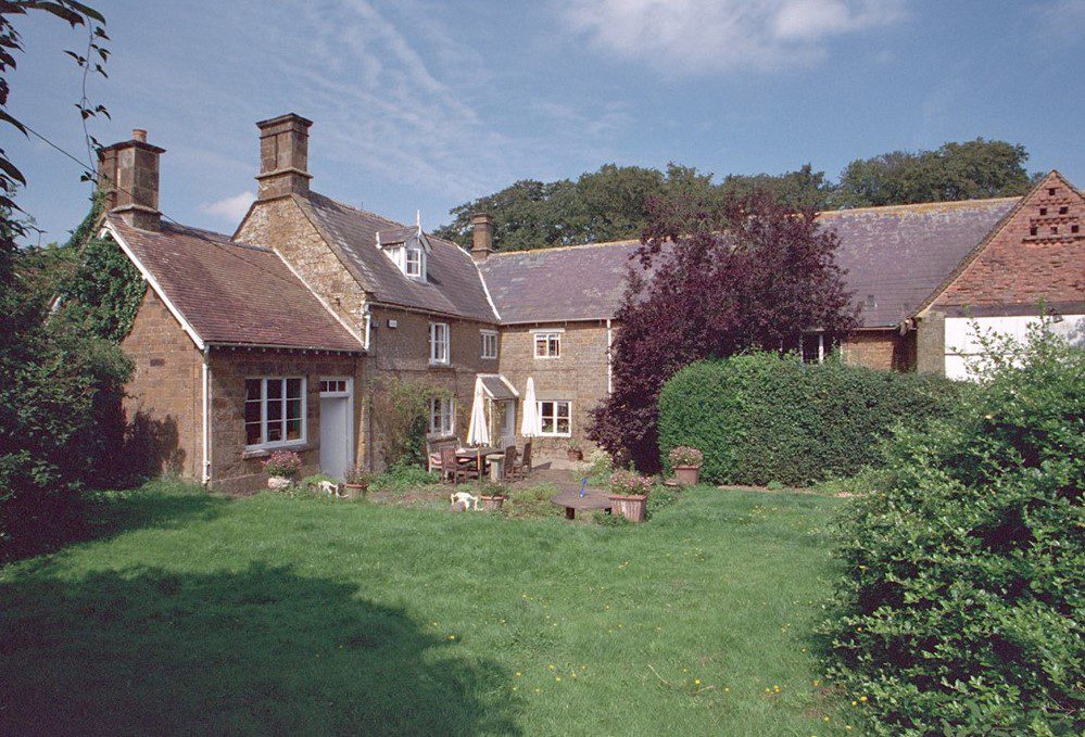 Farmhouse with outbuildings