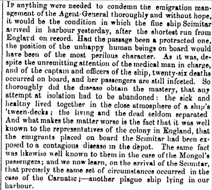 Extract from a newspaper report