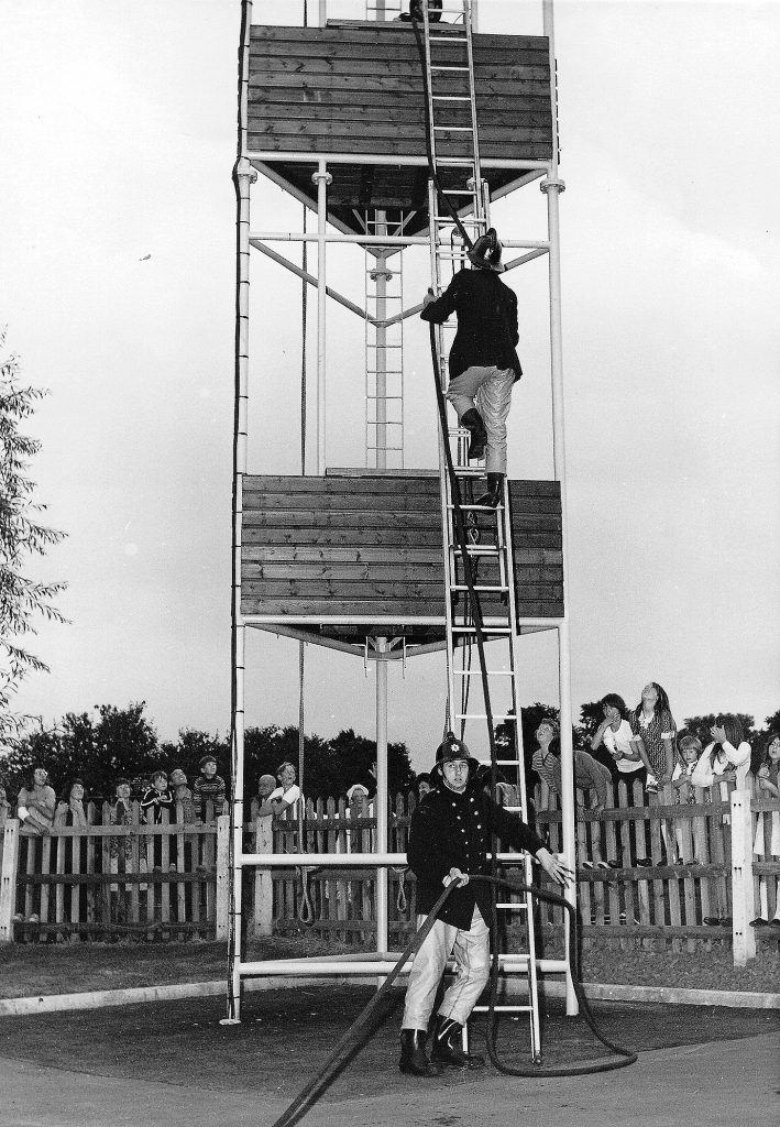 Fire drill demonstration