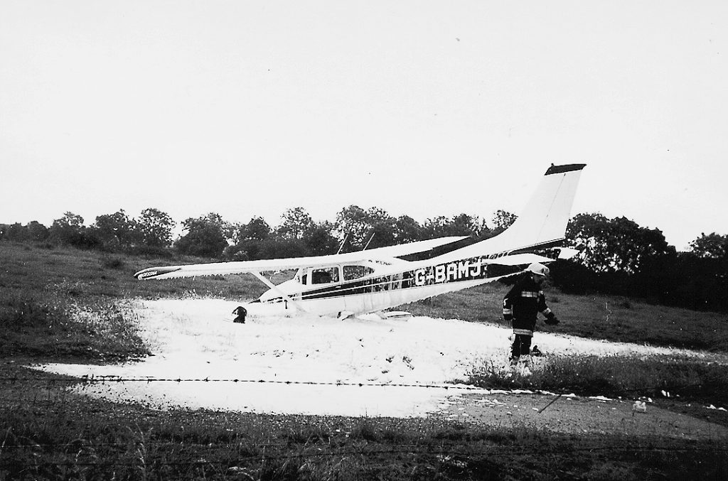 Light aircraft crash