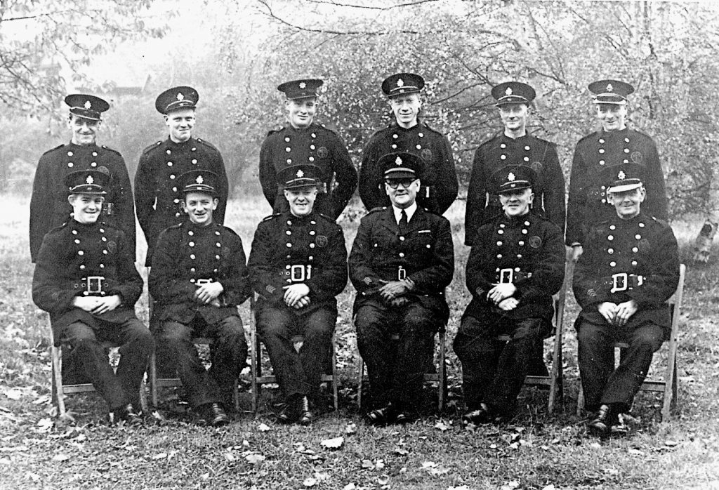 Group photo of firemen
