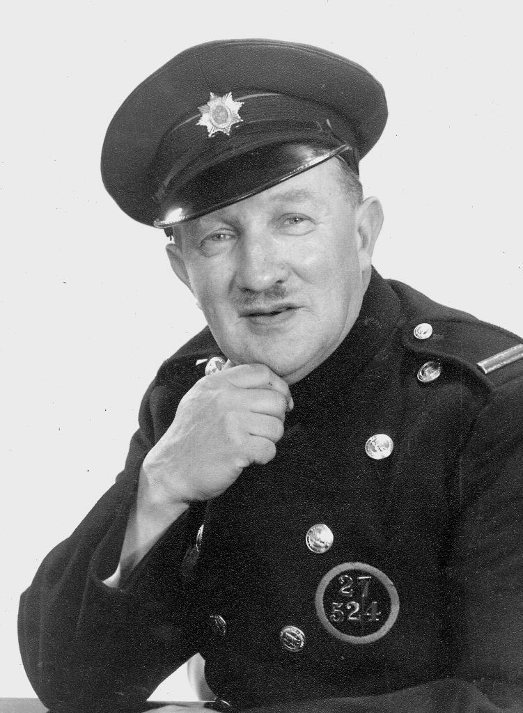 Portrait of a fireman