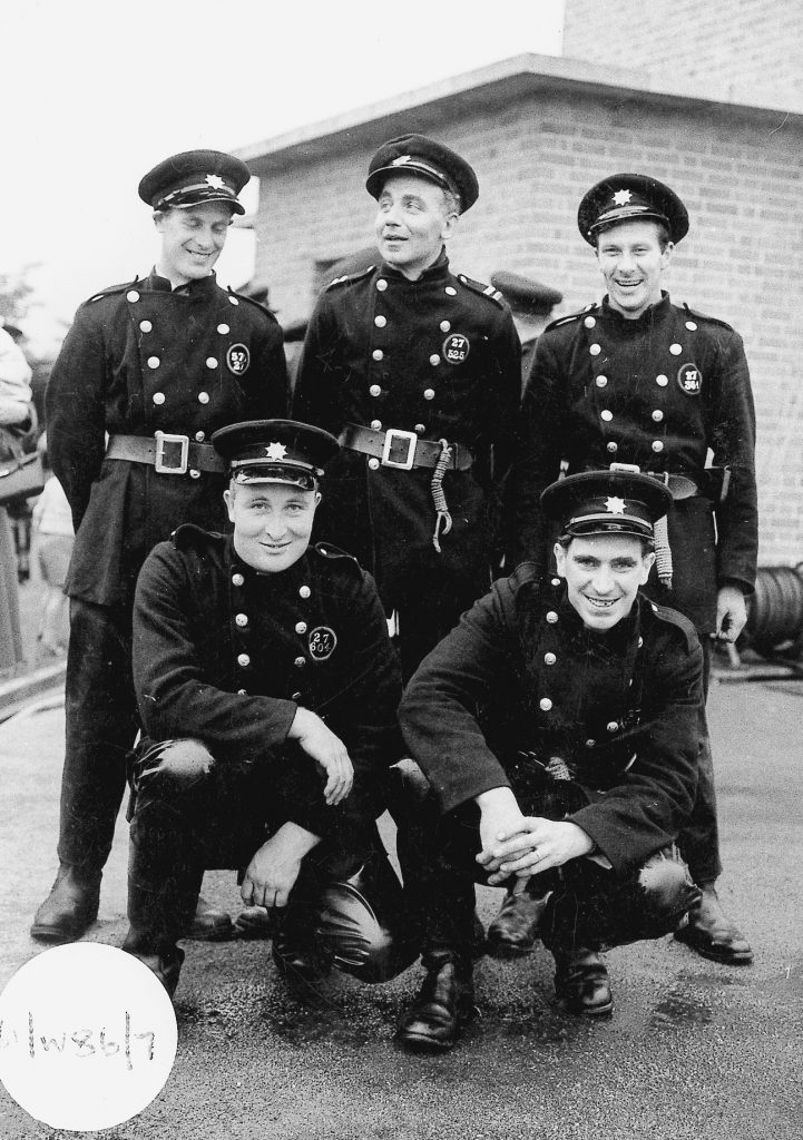 Group of firemen