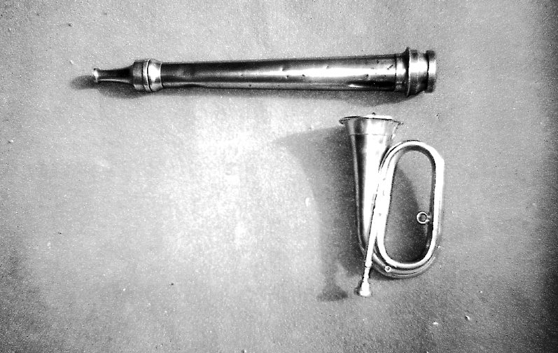 Vintage fire brigade kit items