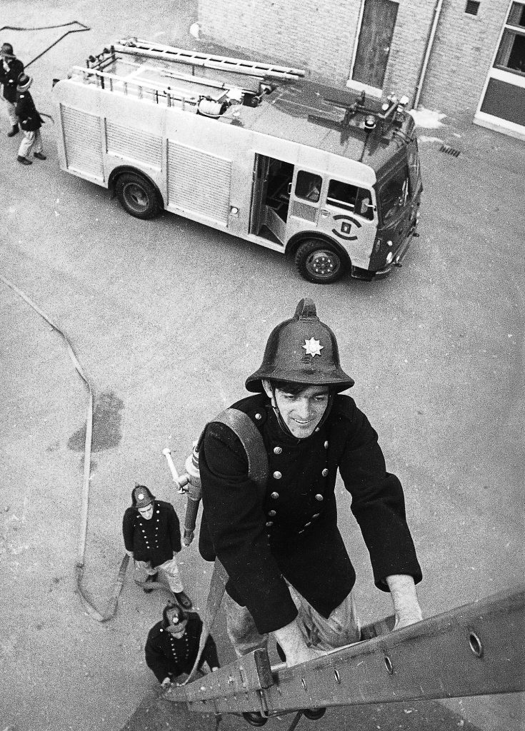 Fire drill demonstration