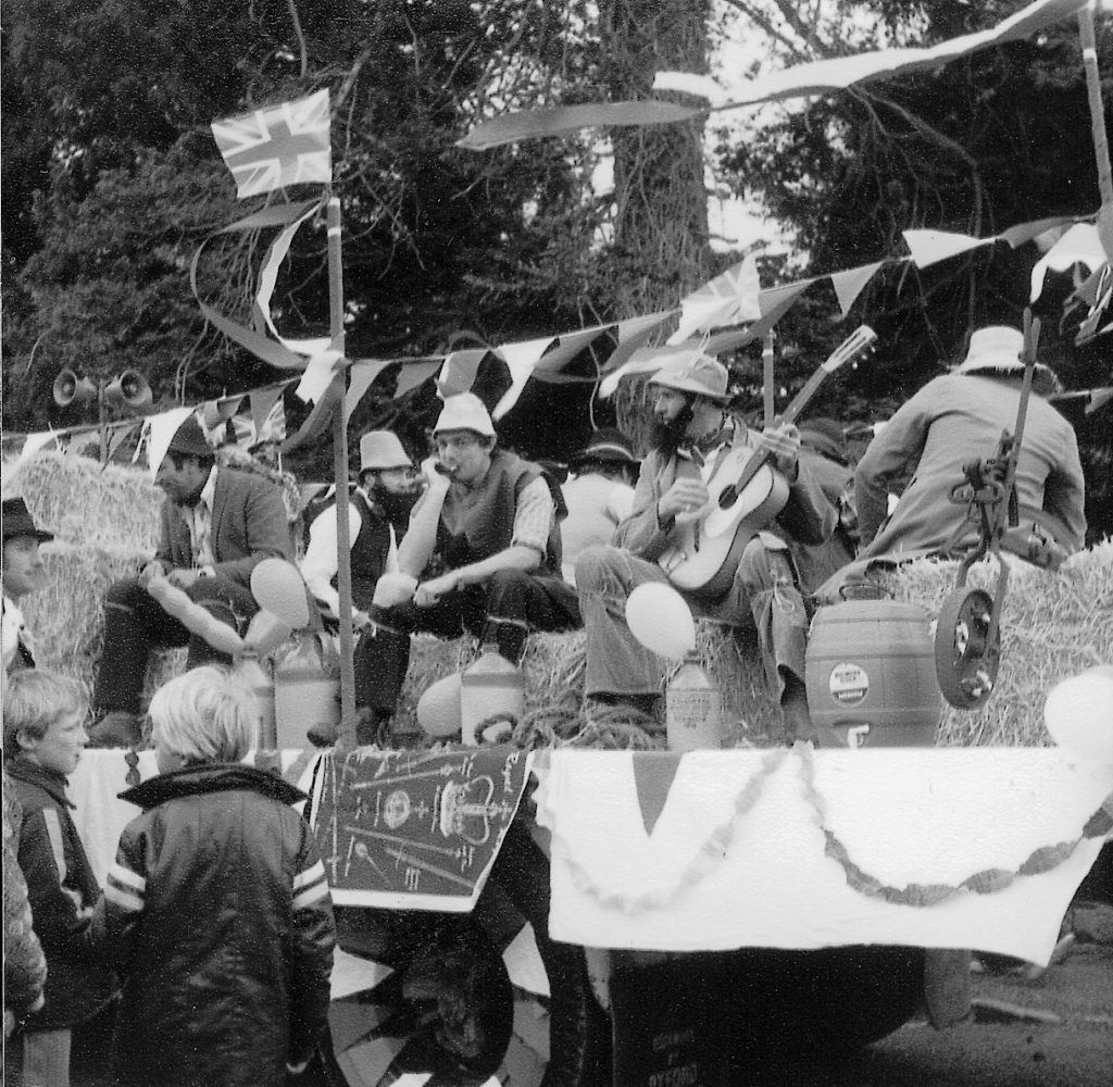 Decorated float on Jubilee Day