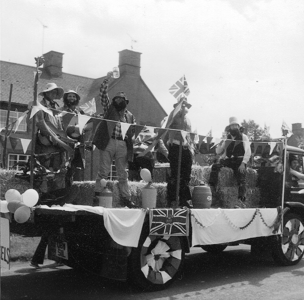 Decorated float on Jubilee Day