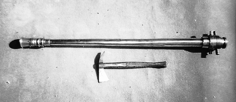 Vintage fire brigade items