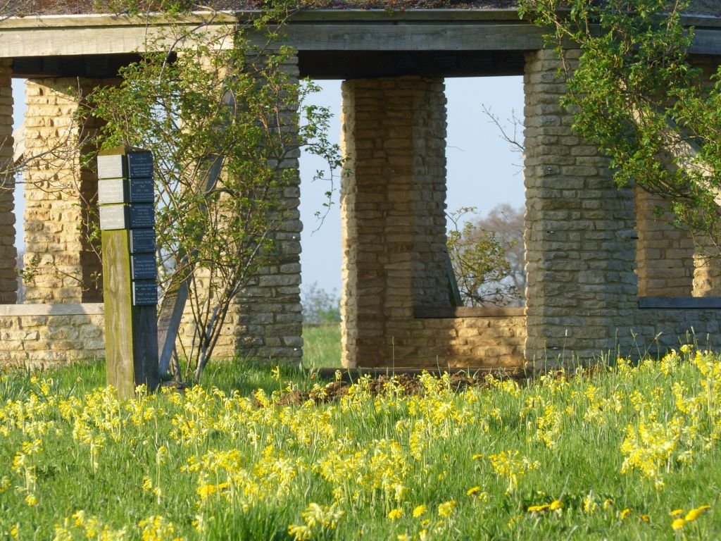 Sunrising Burial Ground in spring