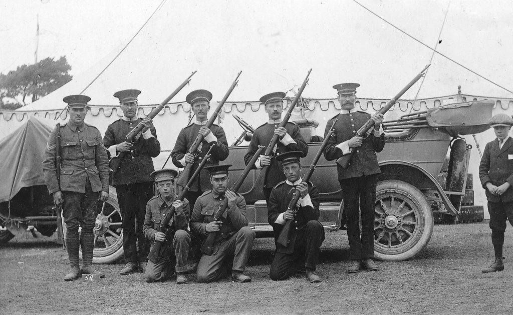 WW1 volunteers
