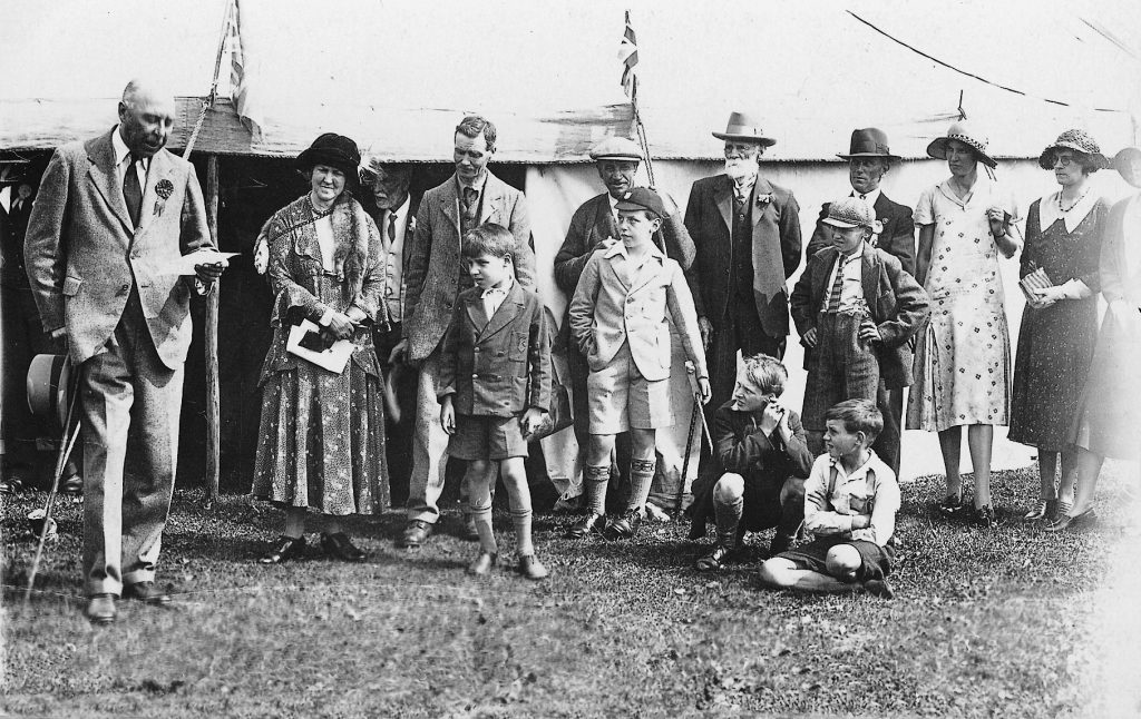 Group at Flower Show