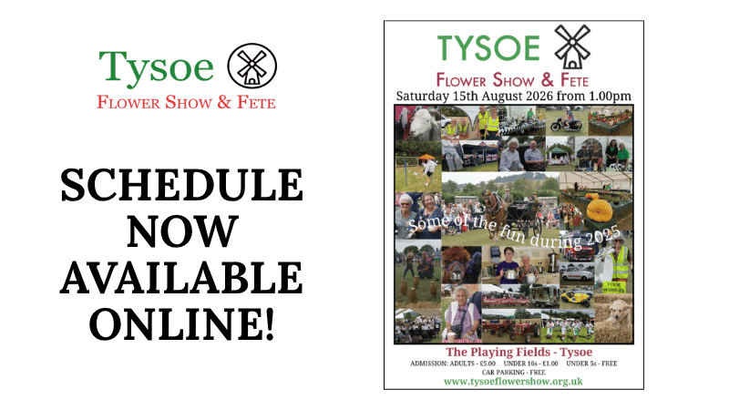 Tysoe Flower Show Schedule – online