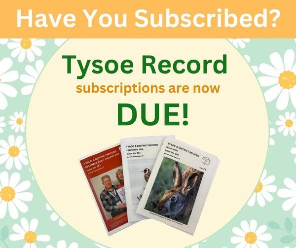 Tysoe Record – Subscriptions
