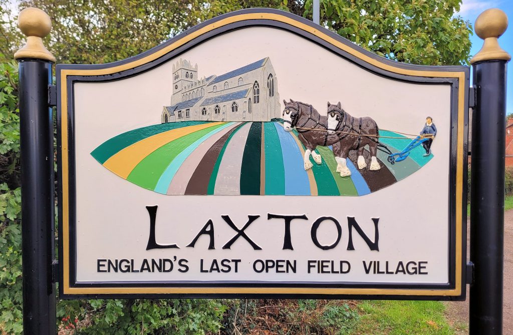 Village sign board